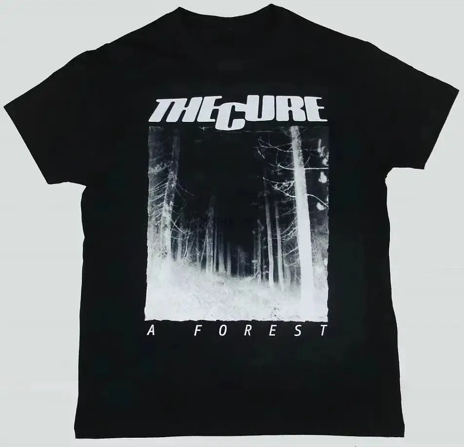 The Cure 2026 UK and Ireland Summer Tour Schedule 2026 Relaxing T-shirt Rock Band T Shirts Casual Loose Print Streetwear Unisex