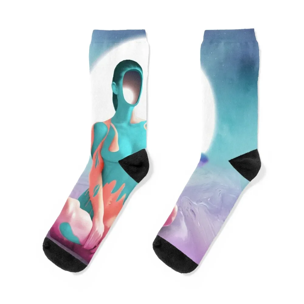 

Momento eterno Socks christmas gifts with print designer brand Lots Men's Socks Luxury Women's