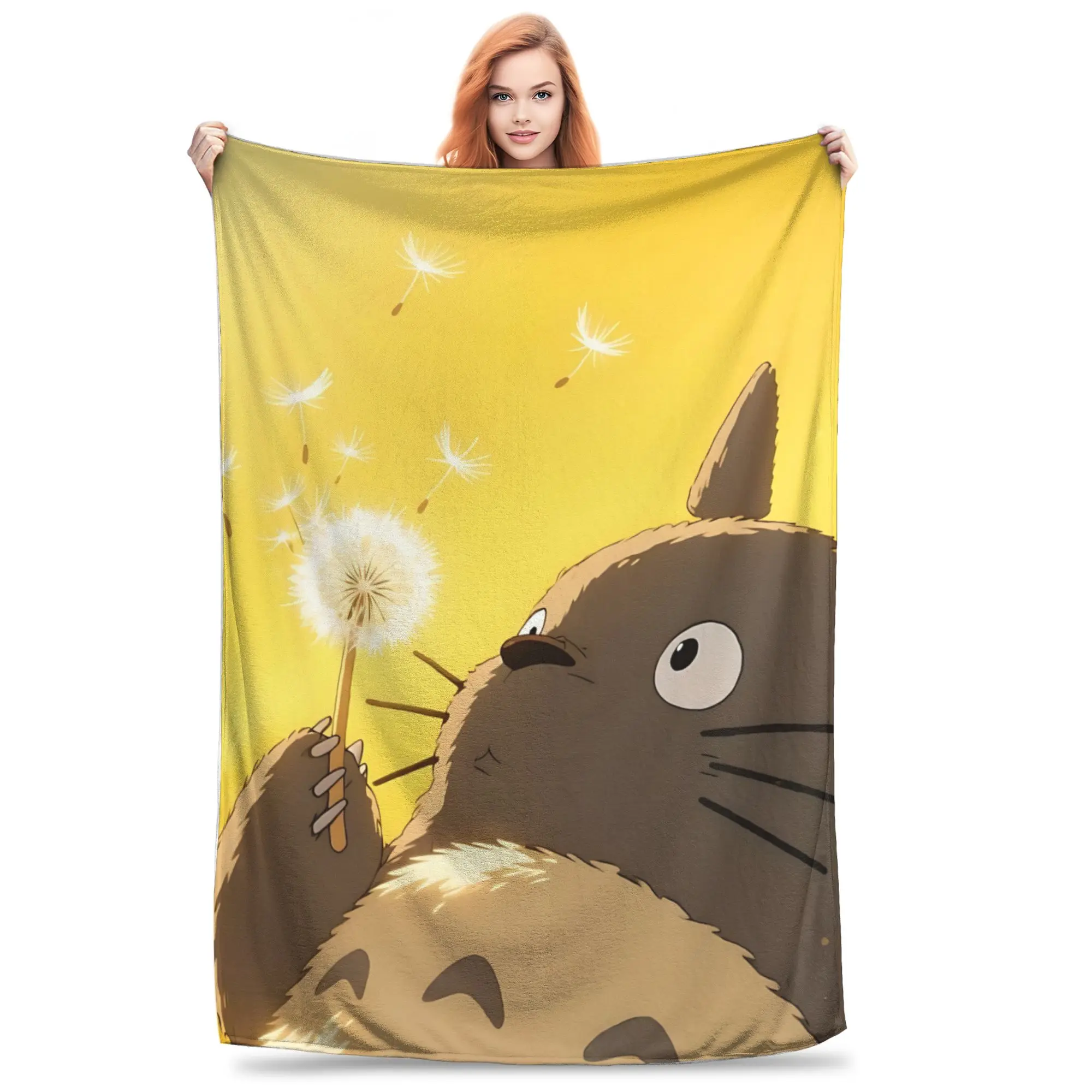 1PC home Cutecore My Neighbor Totoros  Blanket Super Cosy Plush Home Living Room Sofa halloween