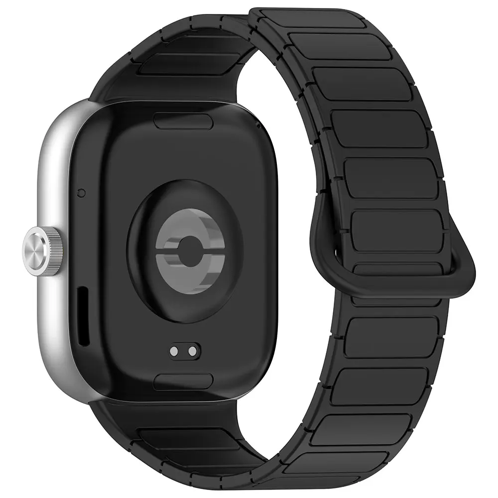 Strap para Redmi Watch 4, Xiaomi Band 8 Pro, Pulseira de Silicone, Sucção Magnética