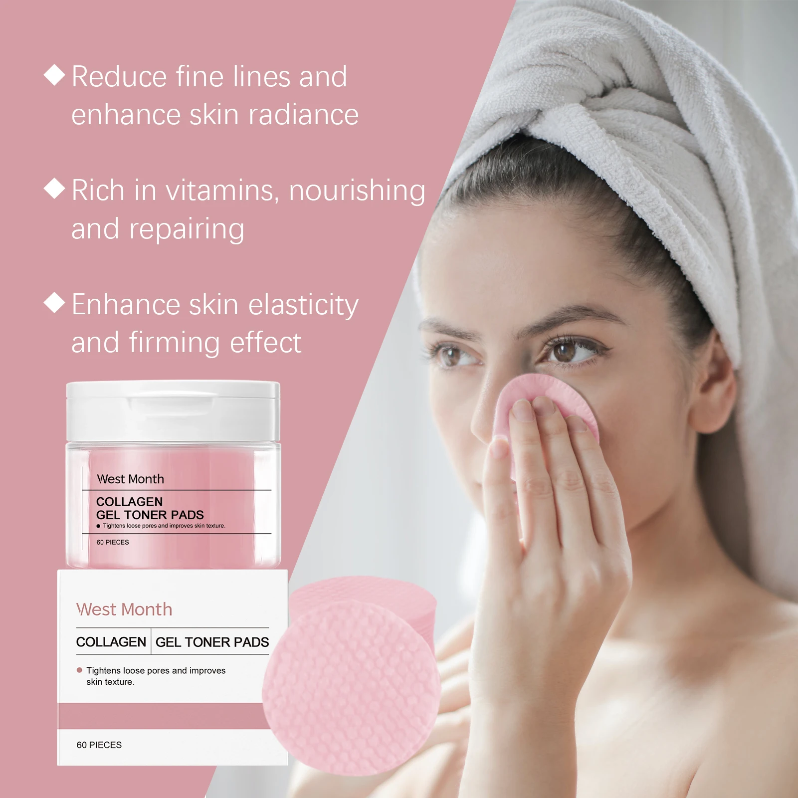 Kollagen-Hyaluronsäure-Wattepa – Skincare Glad2Glow Bewertung und Preis