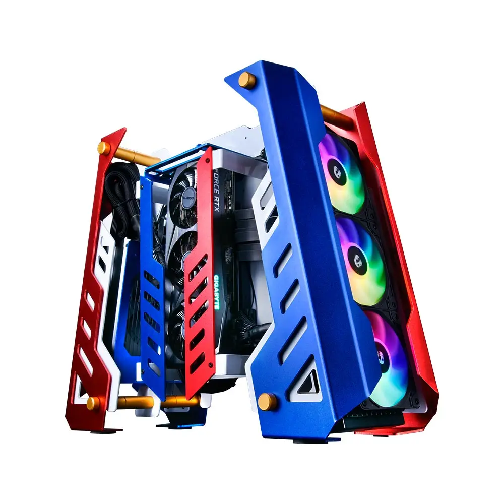 

Super Cool Desktop Gaming MID Tower ATX ITX Gaming PC Computer Case
