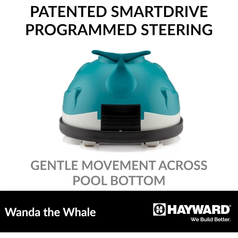 Hayward W3900 Wanda the Whale Above-Ground Suction Pool Cleaner for Any Size Pool (Automatic Pool Vacuum)