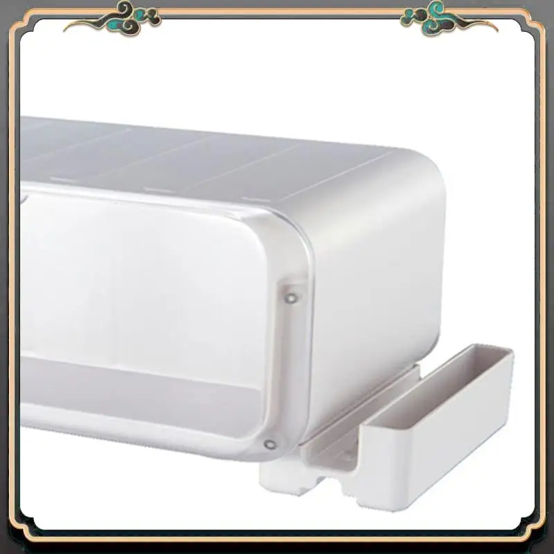 

ASMA-настольная стойка для хранения, подставка для увеличения высоты компьютера с выдвижным ящиком и дисплеем, минифигурки, настольная подставка для компьютера с подсветкой