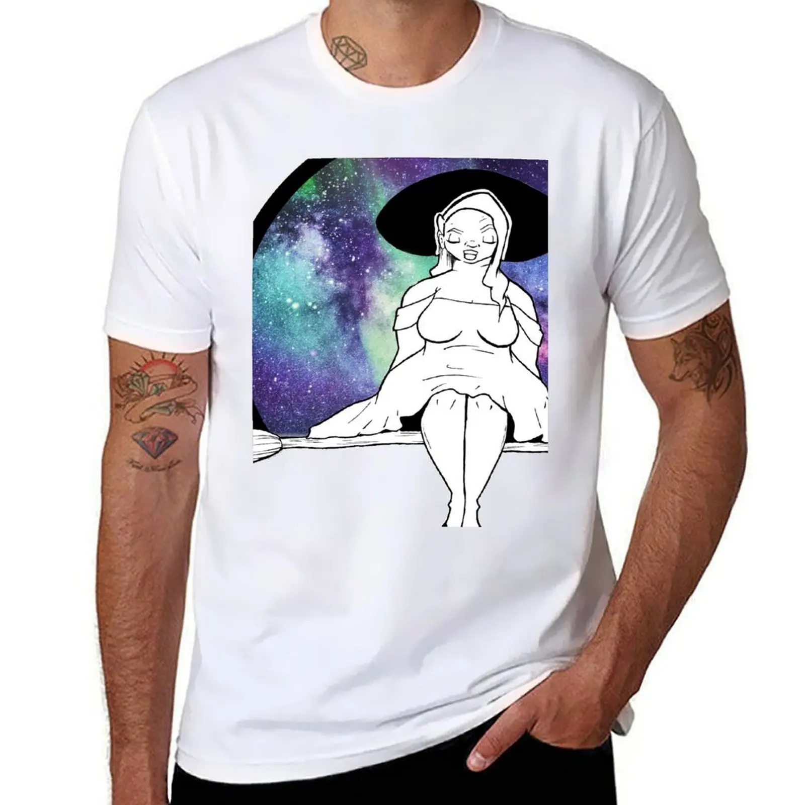 Magic Black Girl 2017 Inktober T-Shirt Festival Party Tee Top