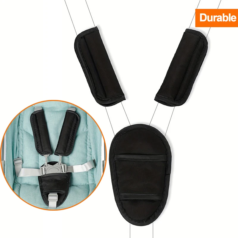 

Universal Baby Safety Car Seat Belt Cushion Shoulder Pad Vehicle Cover Protector Harness For Infants Stroller Kids Soft Strap