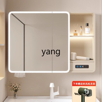 LH bathroom mirror cabinet with socket smart locker bathroom wall-mounted makeup mirror