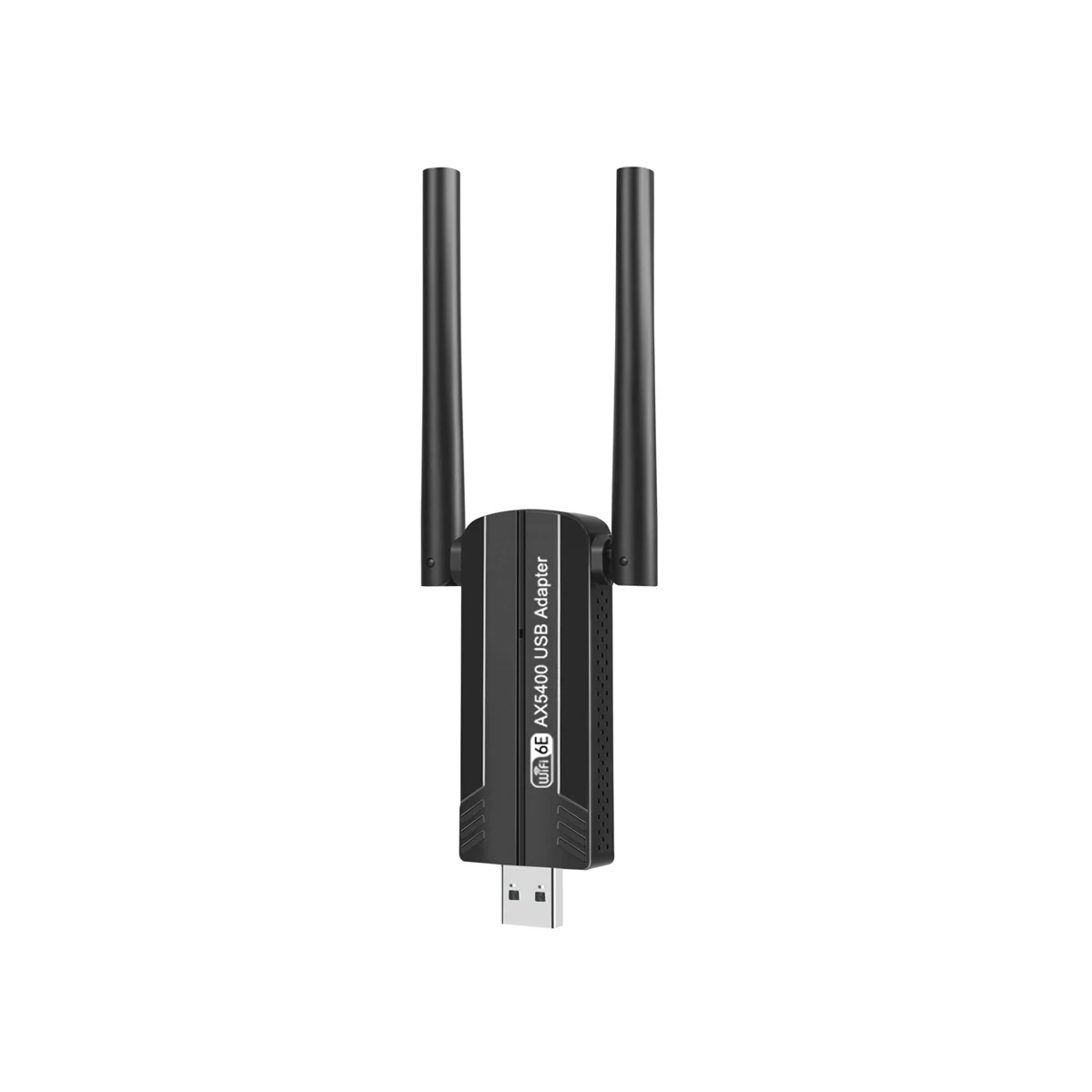 WiFi 6E Placa de rede, Adaptador USB 3.0, Tri-Band, 2.4G, 5G, 6G, Dongle receptor para Windows 10, Driver 11, 5400Mbps