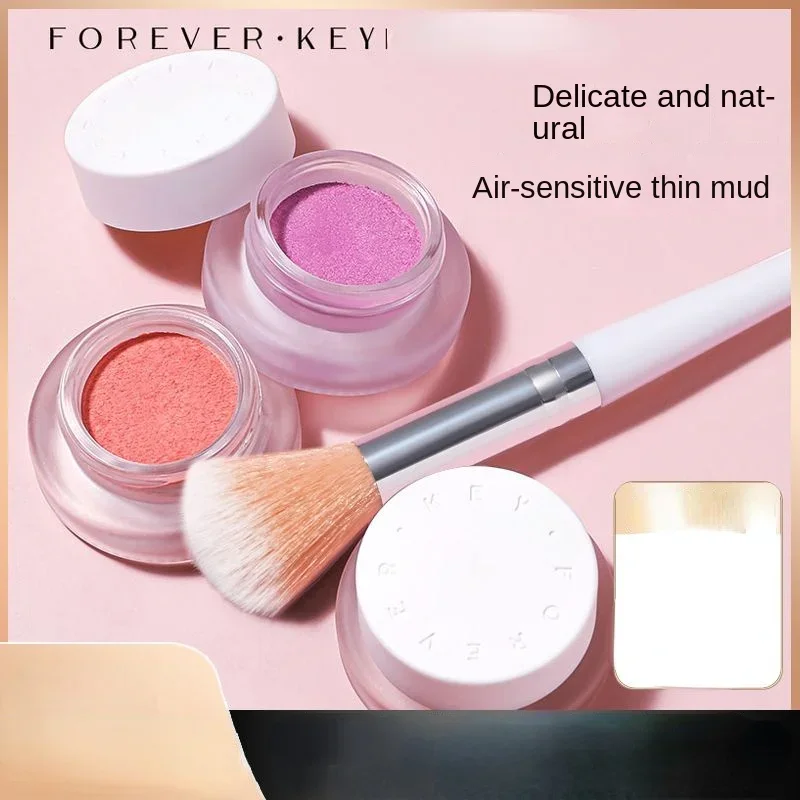 FOREVER KEY Monochrome Blush Matte Nude Rouge Makeup Natural Highlighting Three-dimensional Eye Shadow Face Blush Makeup