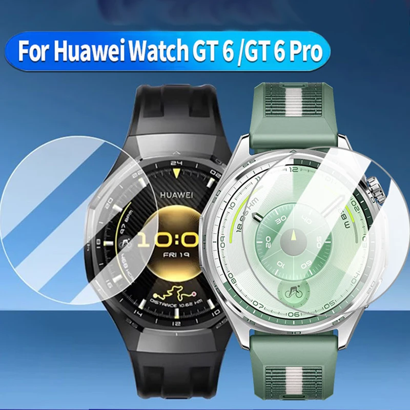 الزجاج المقسى فيلم لهواوي ساعة GT 6 46 مللي متر 41 مللي متر حامي الشاشة لهواوي ساعة GT 6 برو 46 مللي متر المضادة للخدش طبقة رقيقة واقية