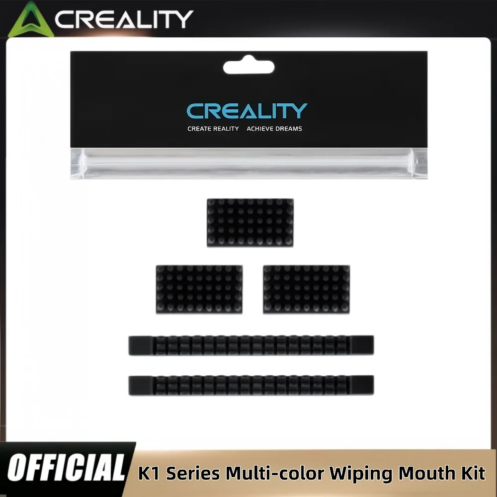 Creality K1 Series Multi-Color Upgrade Nozzle Wiper Kit, Each Item Includes 5 Wiping-Nozzles, for K1/K1C/K1 SE/K1 Max