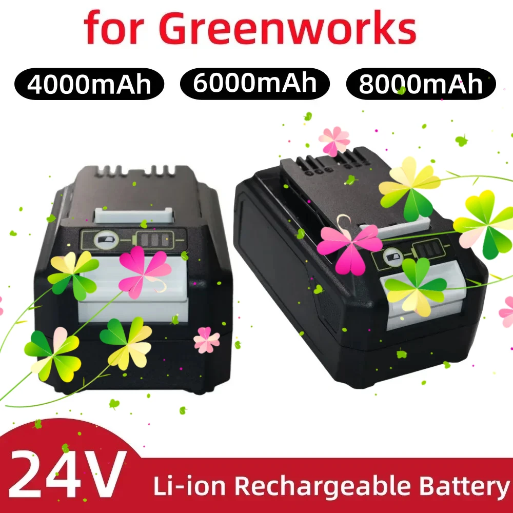 

Applicable GreenWorks 24V 12J Perfect compatibility 4000/6000/8000mAh Power Tools Lithium Battery，with your electric tools