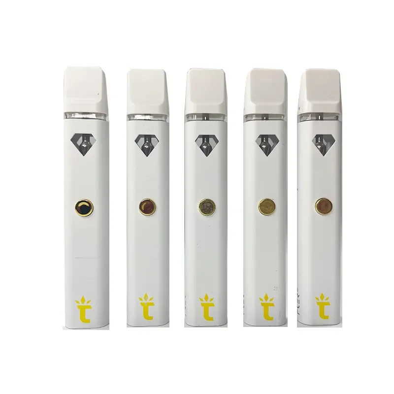 Torch Diamonds Rechargeable Vape Pen E Cigarettes Start Kits 2ml Pod 280mAh Battery Micro USB Charger For Thick Oil Cartridges