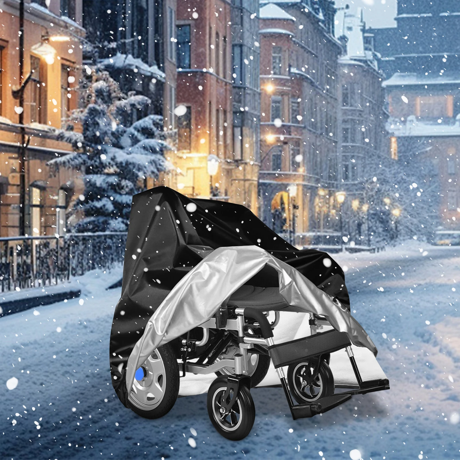 

Electric Wheelchair Cover for Storage,Waterproof Mobility Scooter Cover, Outdoor Protector from Dust Dirt Snow Rain Sun Rays