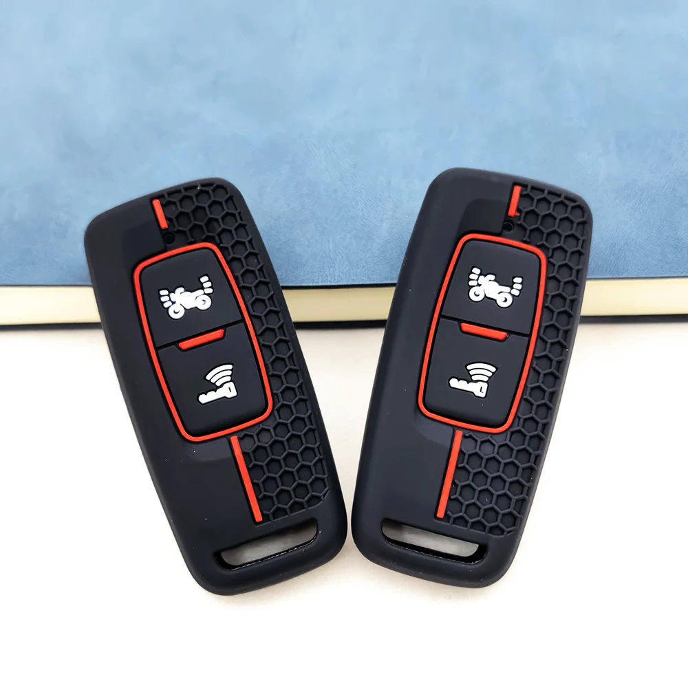 For Honda Adv 350 PCX 125 PCX160 AV 350 SH350i VISION 110 2021 2022 2023 Silicone Motorcycle Remote Key Case Cover Shell