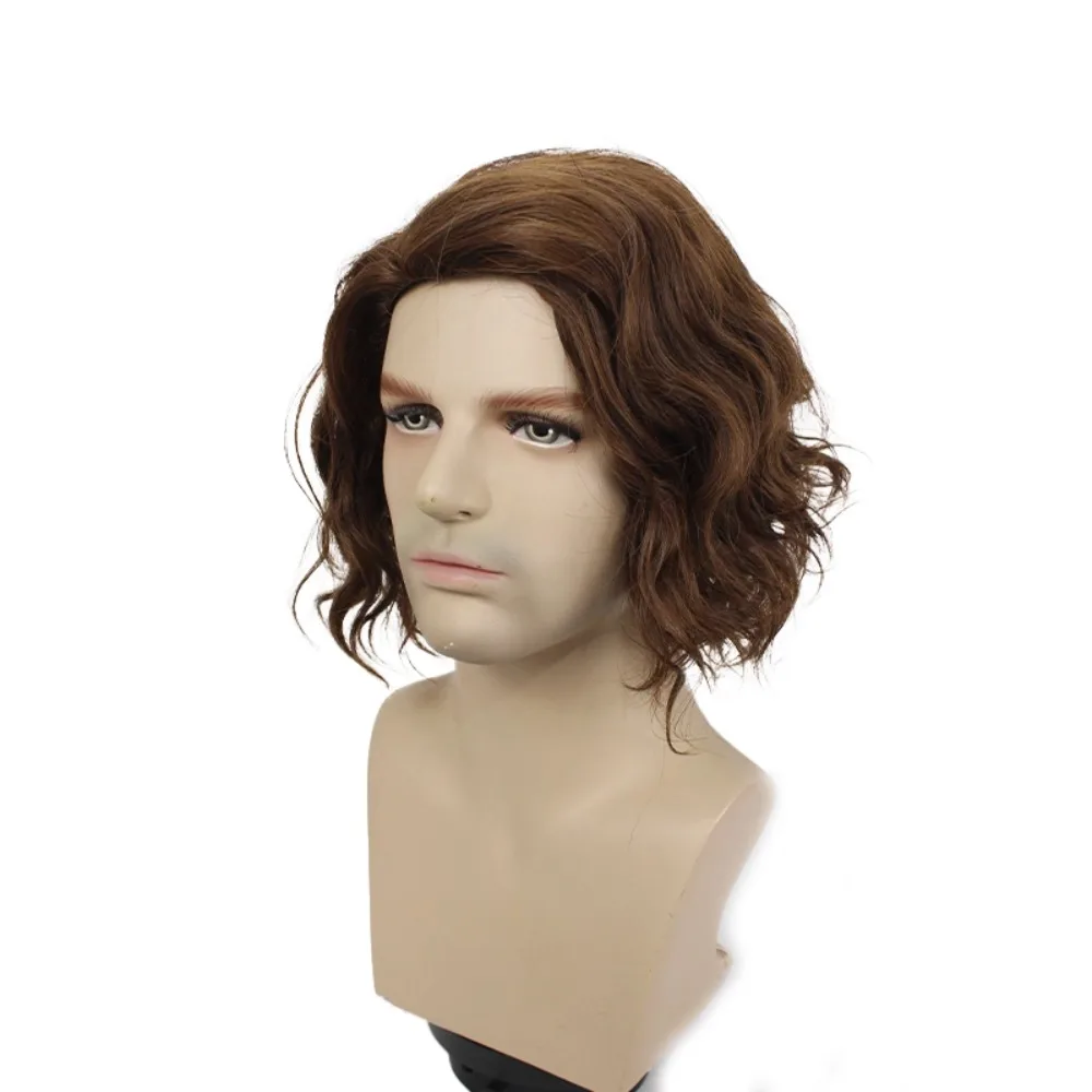 Dune Paul Atreides คอสเพลย์วิกผมชาสีน้ําตาลผมหยิกสั้นสําหรับชายเครื่องแต่งกาย