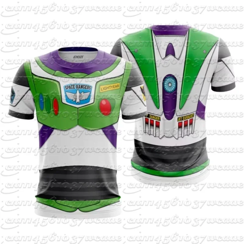 FamilyMatching 2026/27 Latest Toy Movie Series Unisex Adult Role Playing 3D  T-shirt Breathable Casual Daily Summer Wear