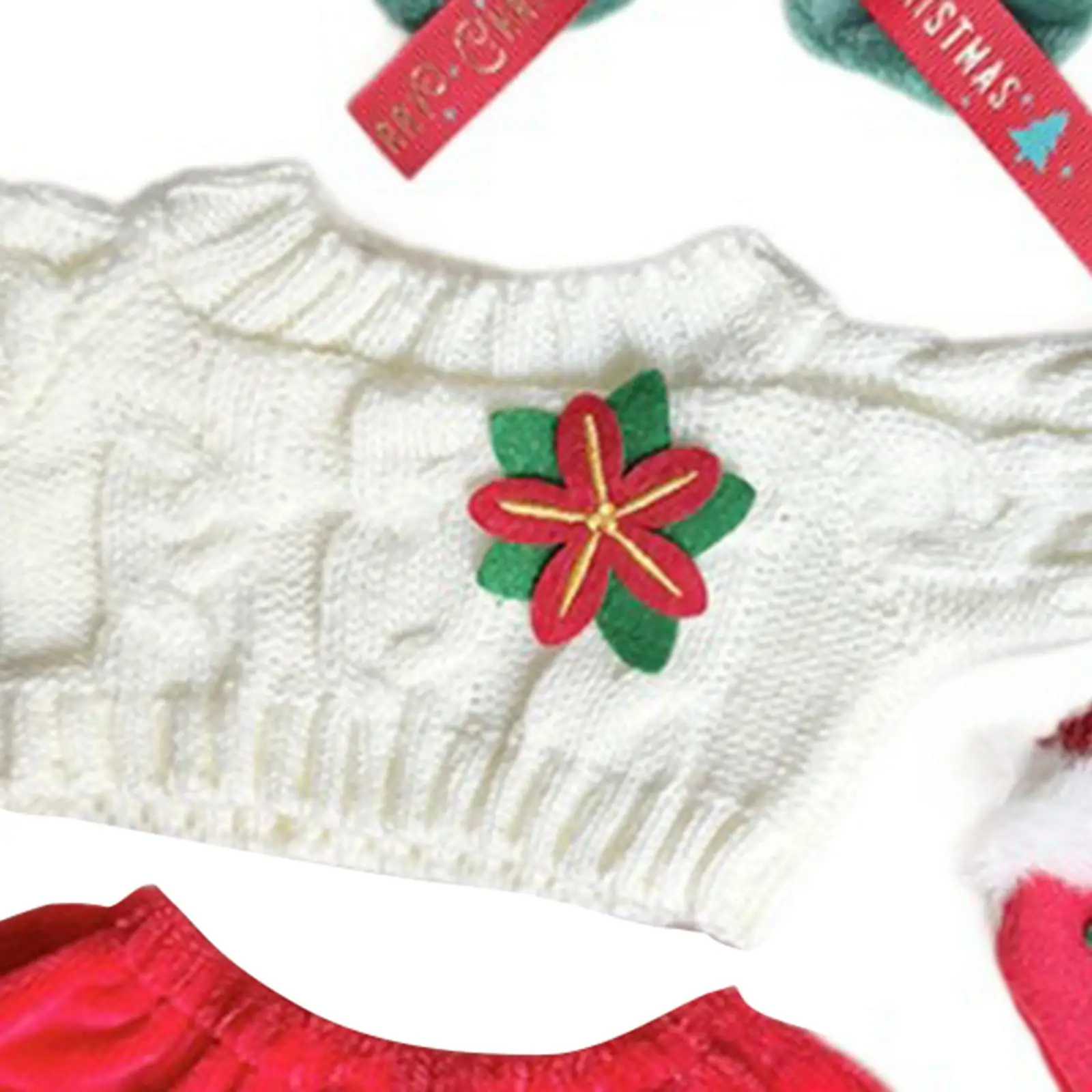 Maglione per bambola di pezza con gonna, abbigliamento, costumi di moda, fai da te Crea le tue bambole con accessorio per capelli per bambole da 38 cm