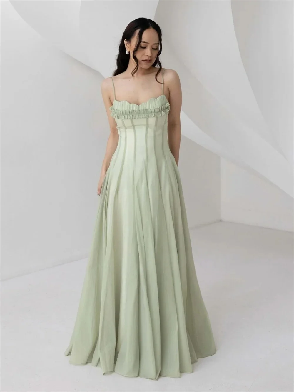 

Chiffon Women Party Long Bespoke Occasion Gown Evening Dresses Pastrol Unisex Jersey Retro Dubai Saudi Arabic Prom Customized