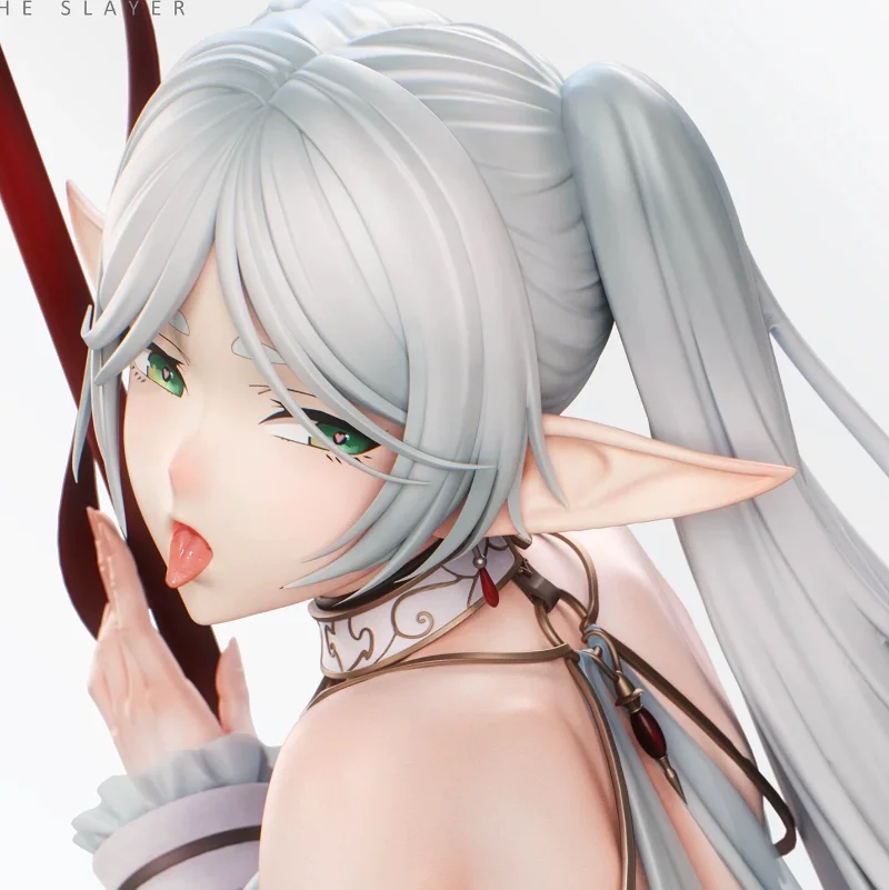 Spot Hair, Sitting Posture Frilian Beautiful Girl Animation Tide Play desktop GK Figure Model Ornament Two-Dimensional Gift