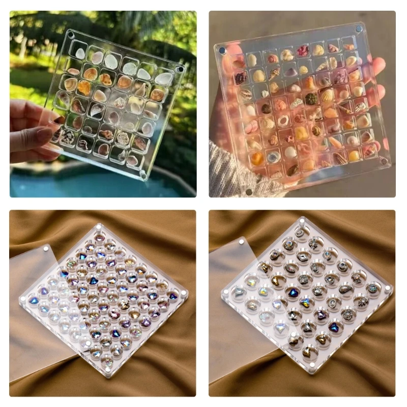 Unique Display Holder Acrylic Presentation Box for Traveler and Collectors