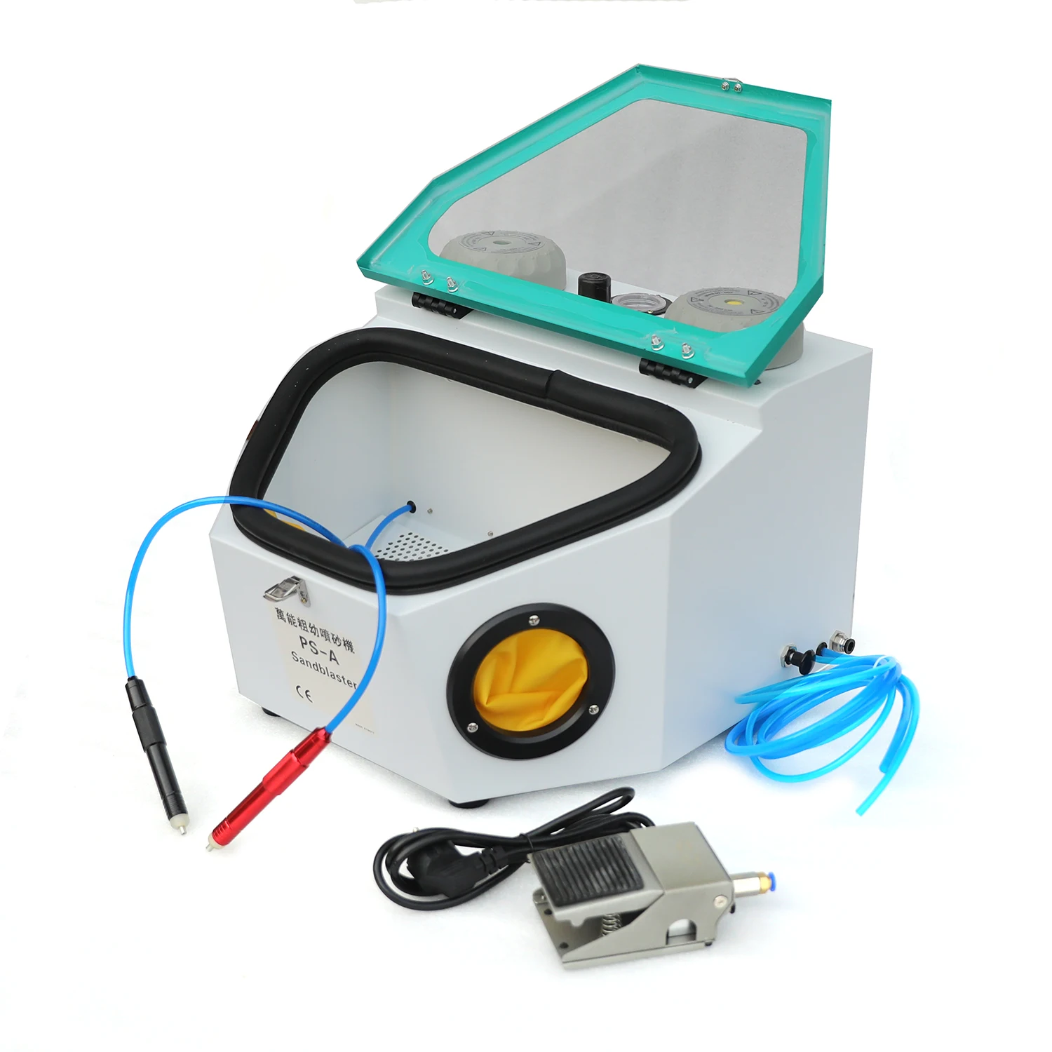 

Small Stainless Steel Jewelry Jade Grinding Sand Blasting Rust Removal Wet and Dry Dual Use Sand Blaster Sandblasting Machine