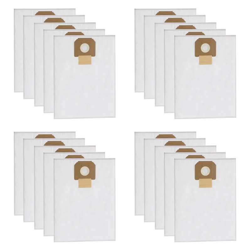 

ABUH-20 шт. сменные мешки для пыли для пылесосов серии GAS 35 2607432037, детали для домашней уборки, мешок для сбора мусора