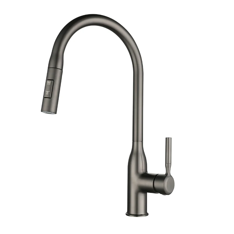 

Kitchen Faucets Single Handle Pull Out Kitchen Tap Swivel 360 Degree Water Mixer Tap Hot and Cold Sprayer Mixer Tap