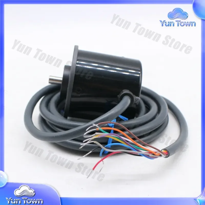 for E6CP-AG5C-C Absolute Rotary Encoder 1024 PPR NPN Output 8mm Shaft Industrial Automation Encoder for PLC CNC Machine