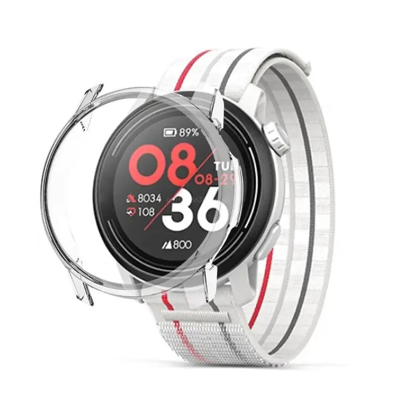 Smartwatch Anti-Scratch Case PC Waterproof Protector Shockproof Housing Hard Sleeve Frame Bumpers Shell for Coros Pace 3