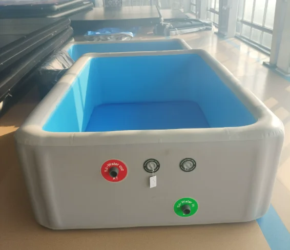 2026   PVC Inflatable Swimming Pool 2×3×1.2m Drop Stitch Durable Custom Portable Outdoor Commercial Water Pool
