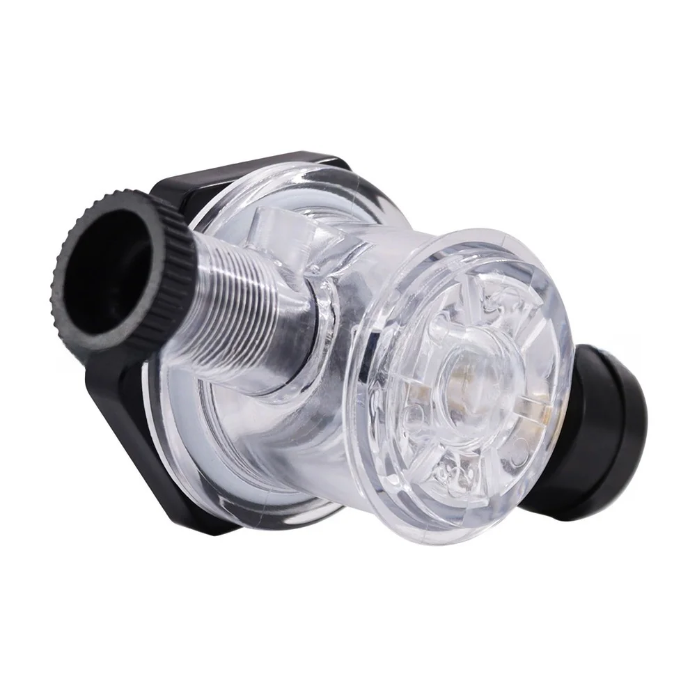 Pool Pressure Gauge Kit 60psi Luminous Display and Integrated Air Release Valve for Filter Maintenance 1/4NPT Connection