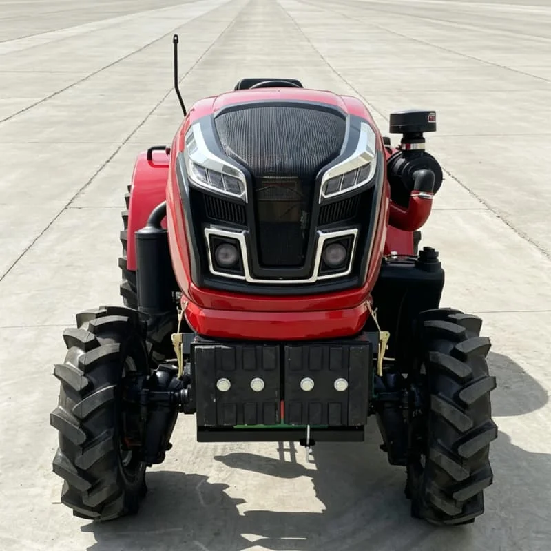 Customized 35HP Four‑Wheel‑Drive Wheeled Tractor, Four‑Wheel Rotary Plowing Machine, Agricultural Cultivator