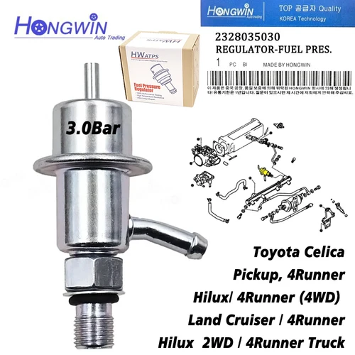 Regulador de presión de combustible 23280-35020 para camioneta Toyota 4Runner Hilux Land Cruiser 1987-1999 2328035020 23280-35011 23280-35030