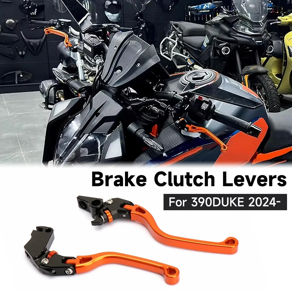 

Motorcycle Accessories Orange Brake Clutch Levers Kit For 390DUKE 390 duke DUKE 390Duke 390 Duke 2024 New