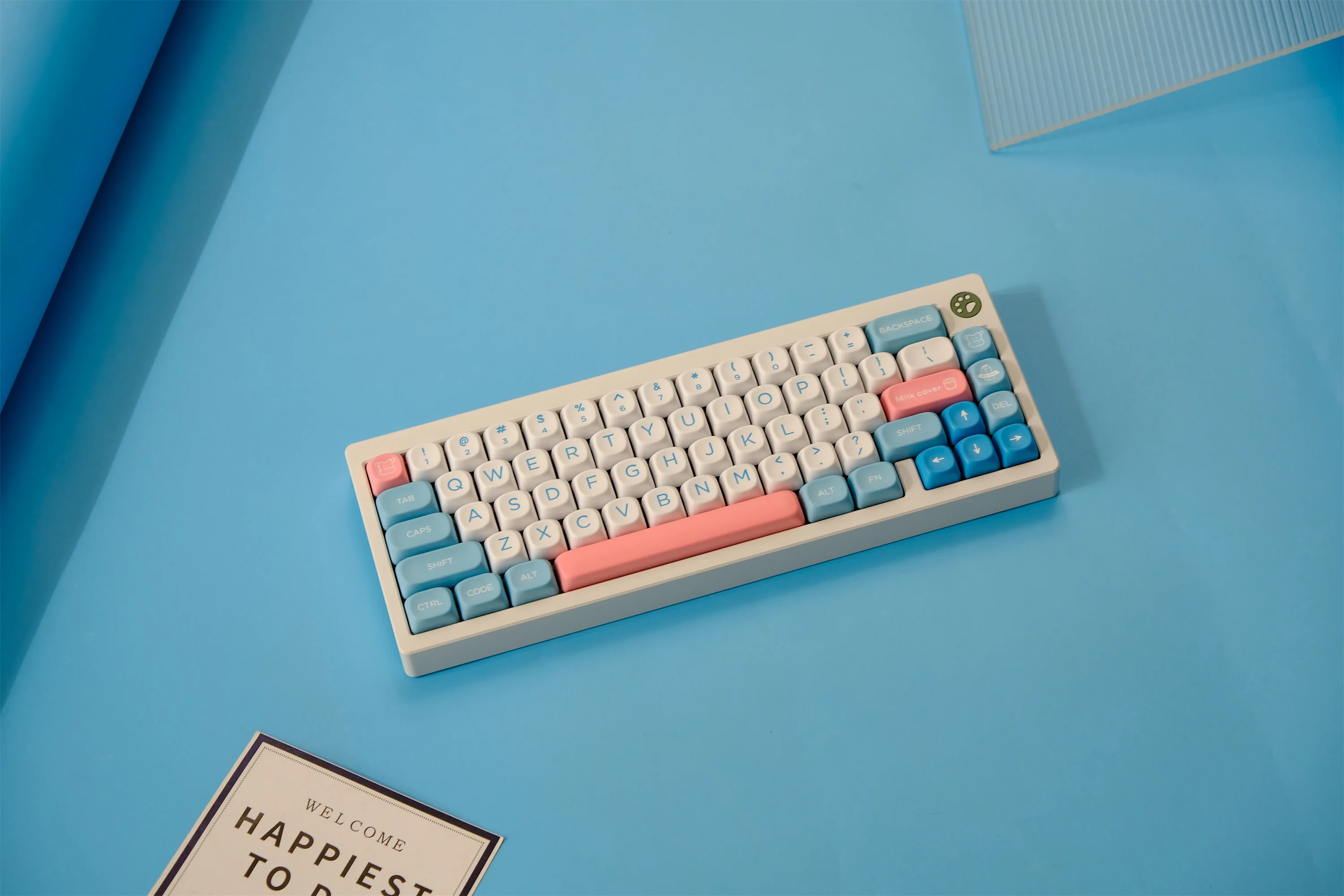GMK Toffee Keycaps 132 Keys PBT Material MOA Profile DYE-SUB Wooting Personalized For CHERRY MX Switch Alice Mechanical Keyboard