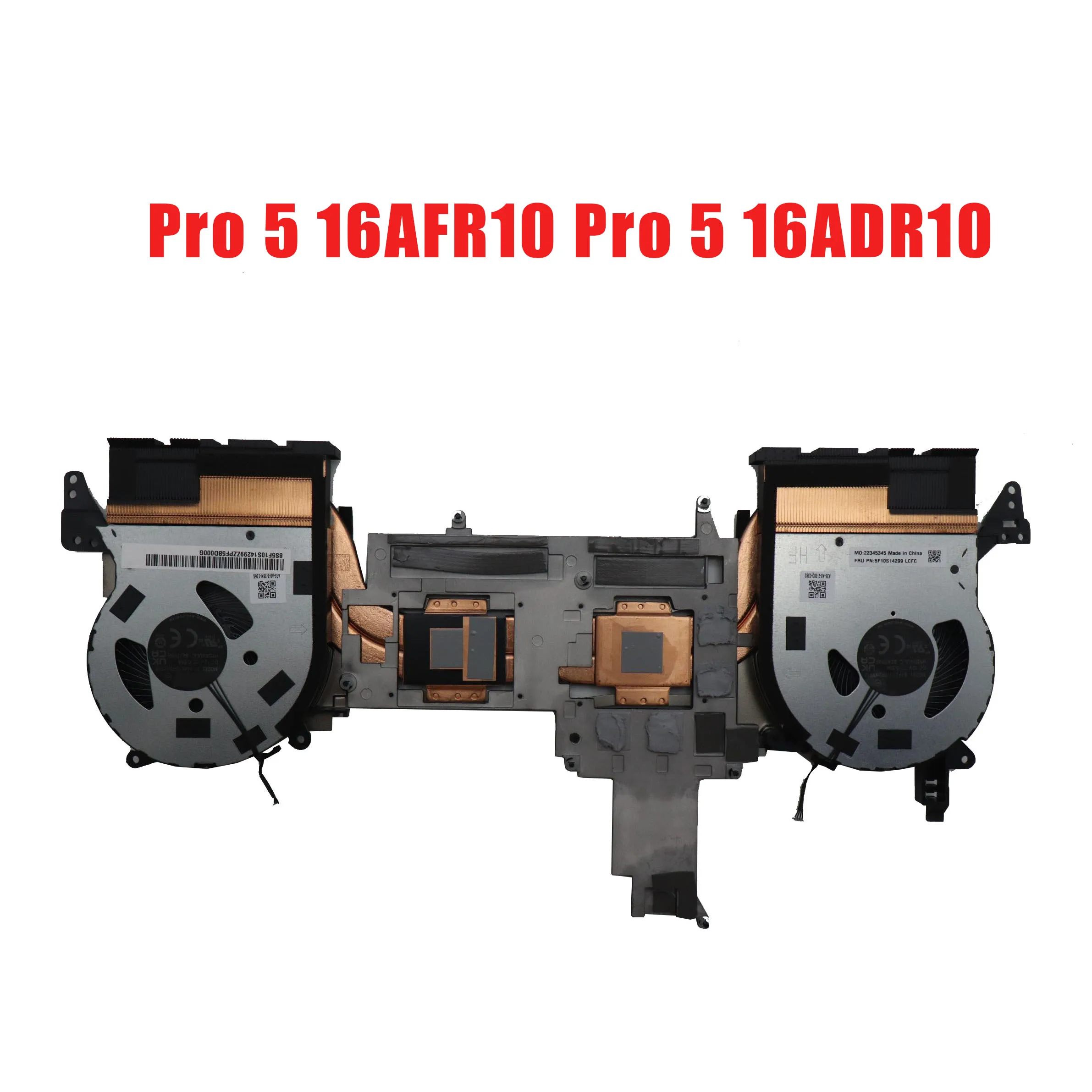 Laptop CPU&GPU FAN&Heatsink For Lenovo For Legion Pro 5 16AFR10 Pro 5 16ADR10 5F10S14299 5F10S14300 New
