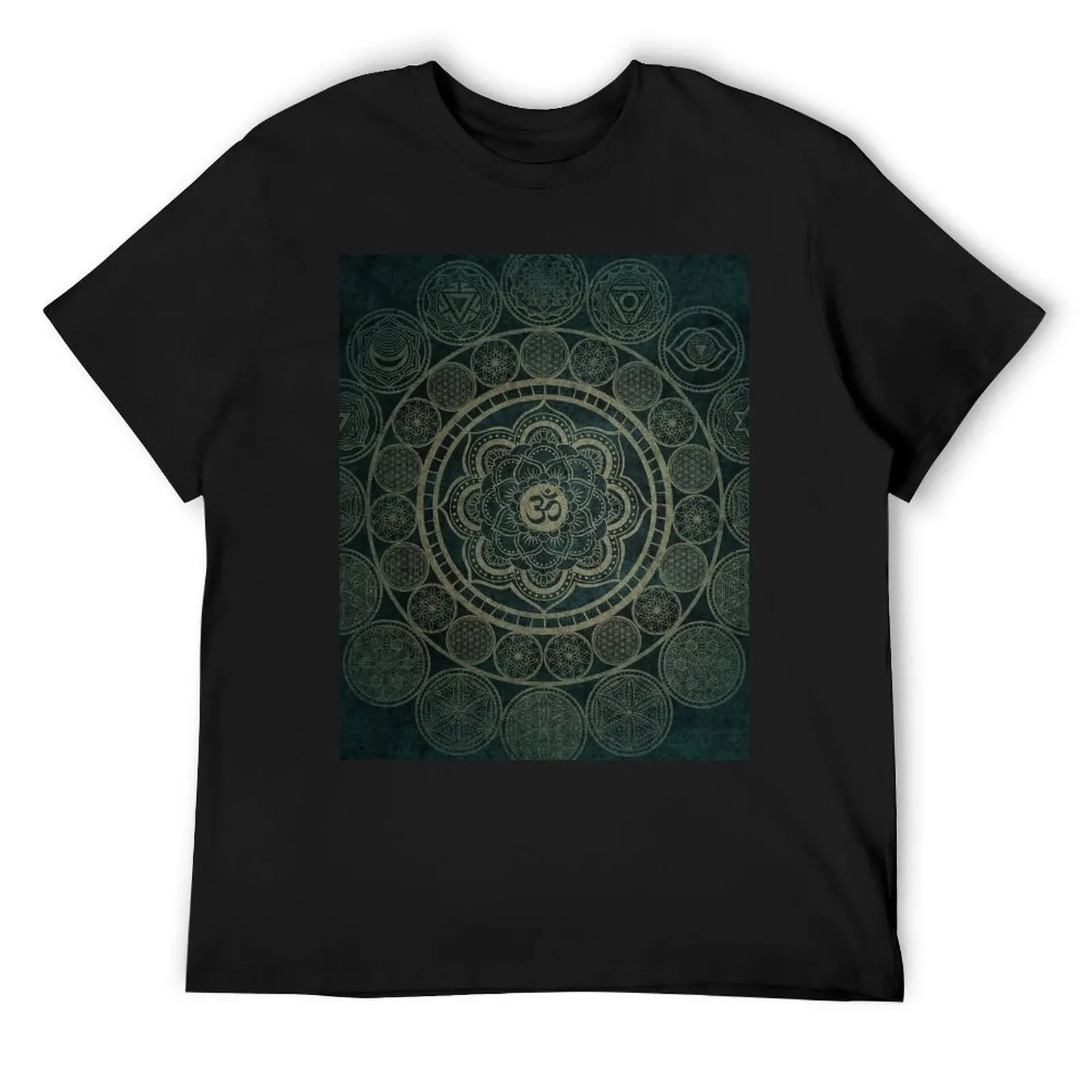 

Sacred Geometry - Circular Connections T-Shirt blanks customs design your own mens plain t shirts