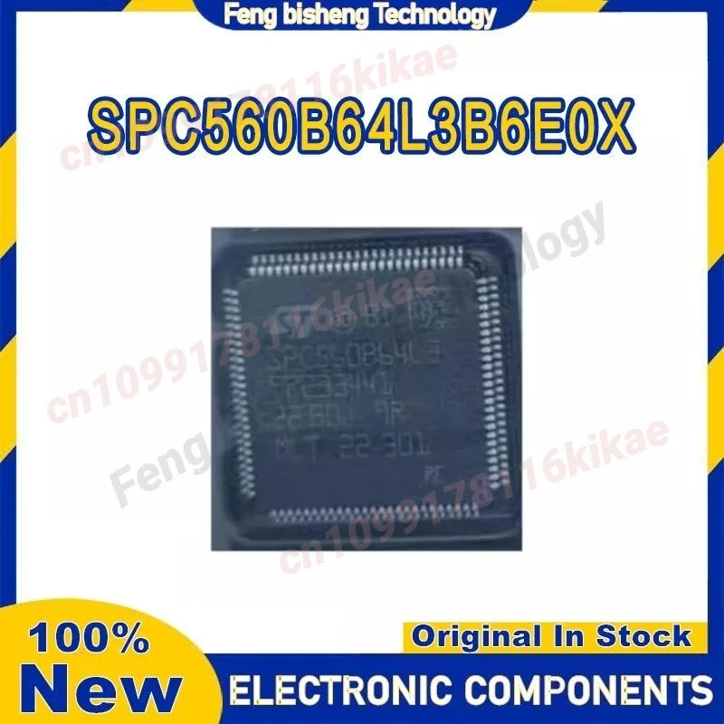 SPC560B64L3B6E0X SPC560B64L3 QFP-100 chip microcontrollore