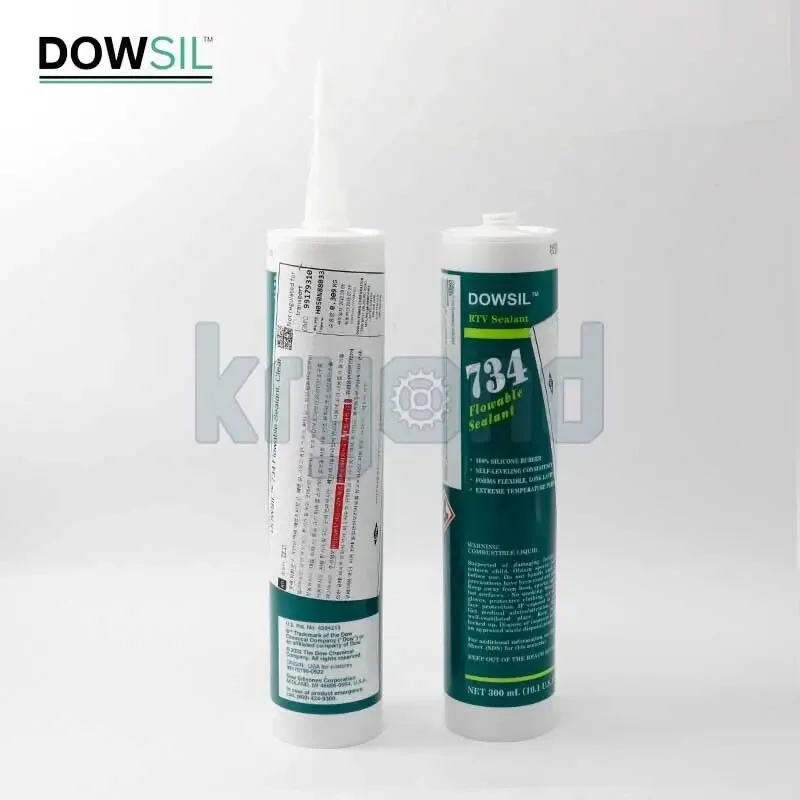 1 قطعة DOWSIL 734 RTV مانع التسرب القابل للتدفق واضح 300 مللي داو سيليكون مانع التسرب 734 #3
