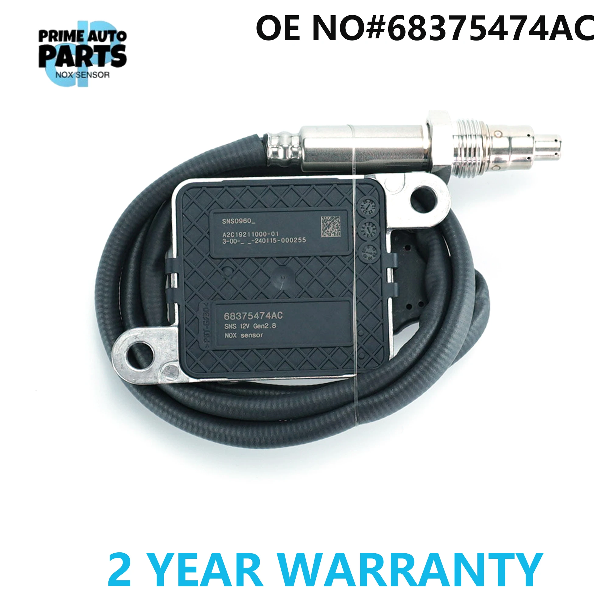 

68375474AC Nitrogen Oxide Sensor Nox Sensor For Ram 3500 6.7L L6 - Diesel 2019-2021