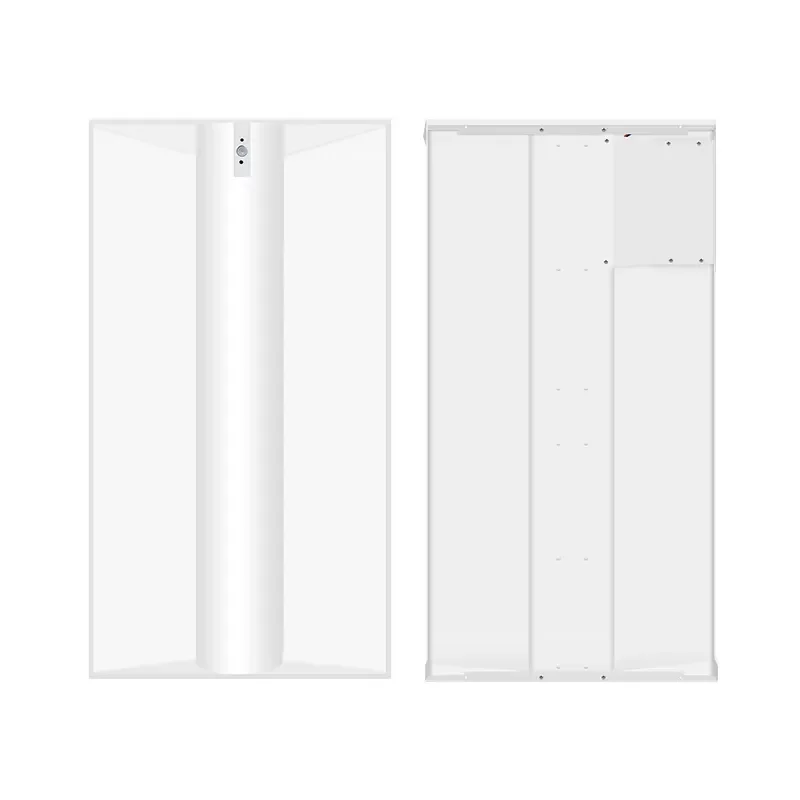 2x4ft LED Panel Light with Motion Sensor Smart Ceiling Fixture Adjustable Color Temperature Energy Saving Office Lighting