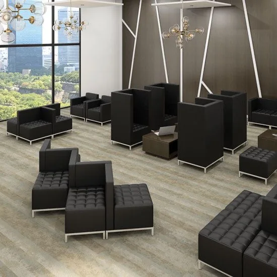 

Waiting Area Furniture Gold Metal Frame Leather Double Seats Hospital Airport Public Waiting Room Chair for Barbershop