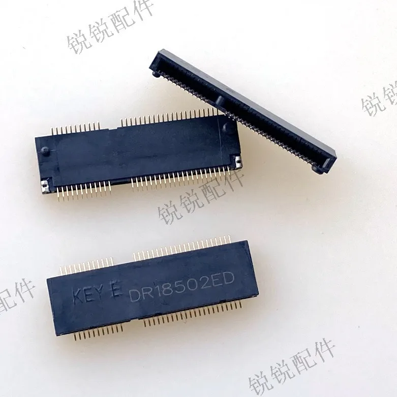 For NGFF slot 67P M.2 SSD hard disk socket E KEY 2.0H wireless network interface card interface 11 + 12P