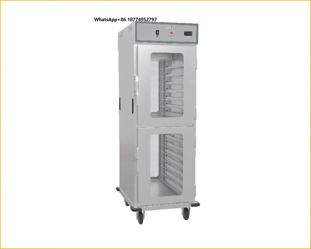 Commercial Fast Food Electric 15 Tier Hot Food Warmer Display Showcase Fried Chicken Warmer Food Warming Holding Cabinet