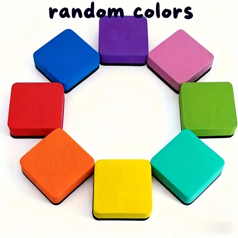 30 pieces of erasers, suitable for removing dry-erase pen marks on soft whiteboards, glass whiteboards and regular whiteboards