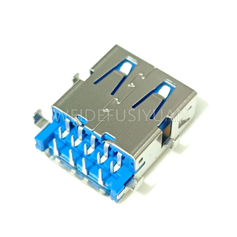 Laptop USB 3.0 Jack Female Port 9Pin Socket Data Connector Plug untuk ACER AN515-44 AN515-45 AN515-46 AN515-55 AN515-56 AN515-57