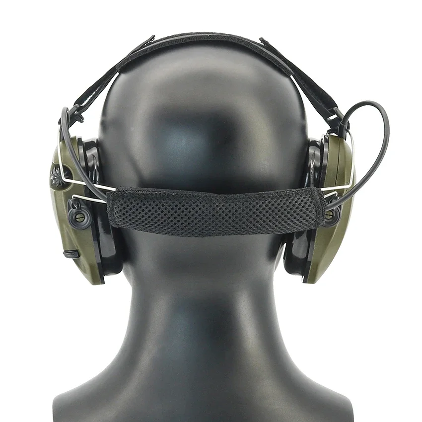 Neue Taktische Elektronische Schießen Ohrenschützer Aktive Gehörschutz Schießen Kopfhörer Noise Reduction 24db Jagd Headset