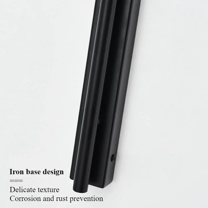 SANDYHA Nordic Ferro Forjado Lâmpada de Parede LED Luminária para Sala de estar e Quarto Elegante Decoração de Restaurante Lâmpada E27