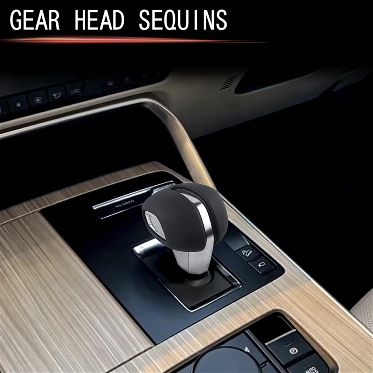 غطاء تغيير تروس السيارة ، تشذيب أزرار تغيير التروس ، إكسسوارات السيارة الداخلية ، Mazda our Handle, CX60